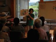 【報告】伊豆の国市老人憩の家「水晶苑」で介護講座を開催しました。